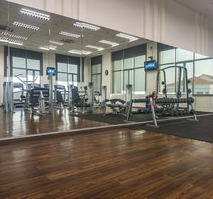 Gym wall mirrors & glass products